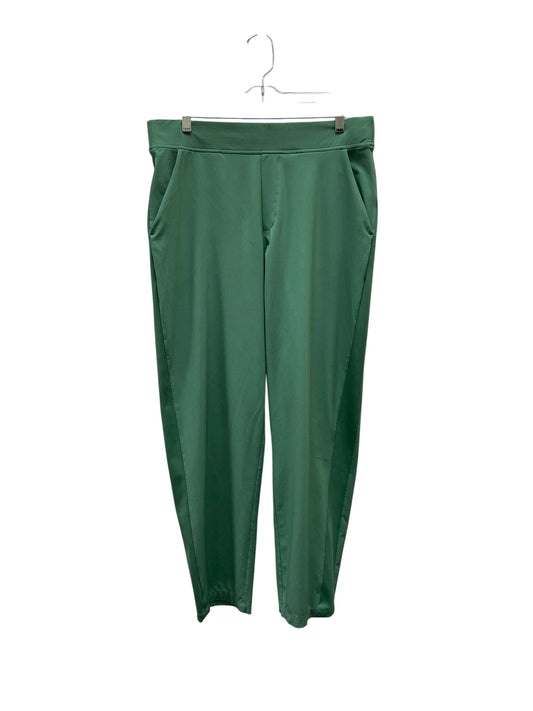 Athletic Pants By Athleta In Green, Size:14