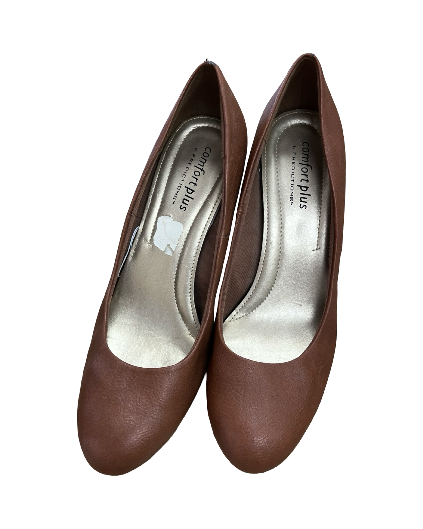 Shoes Heels Stiletto By Comfort Plus In Brown, Size:10