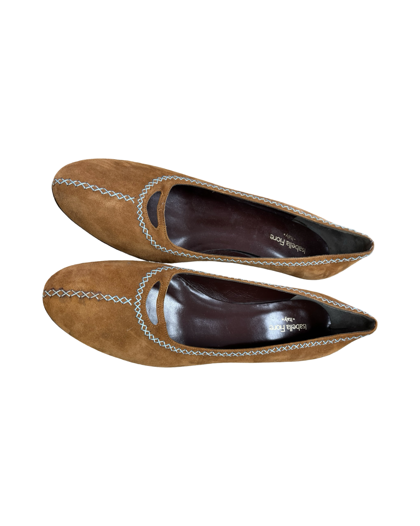 Shoes Heels Kitten By Isabella Fiore In Brown, Size:10