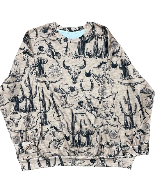 Top Ls By Clothes Mentor In Brown, Size:4X