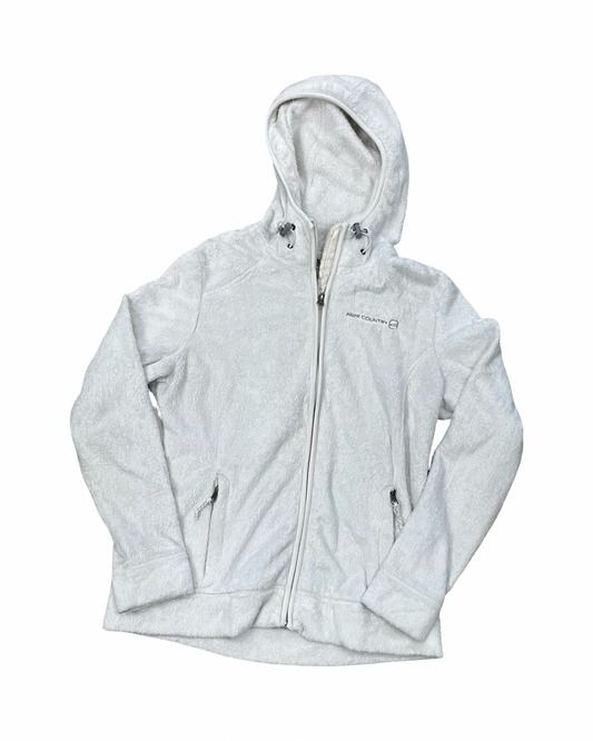 Jacket Fleece By Free Country In White, Size:S