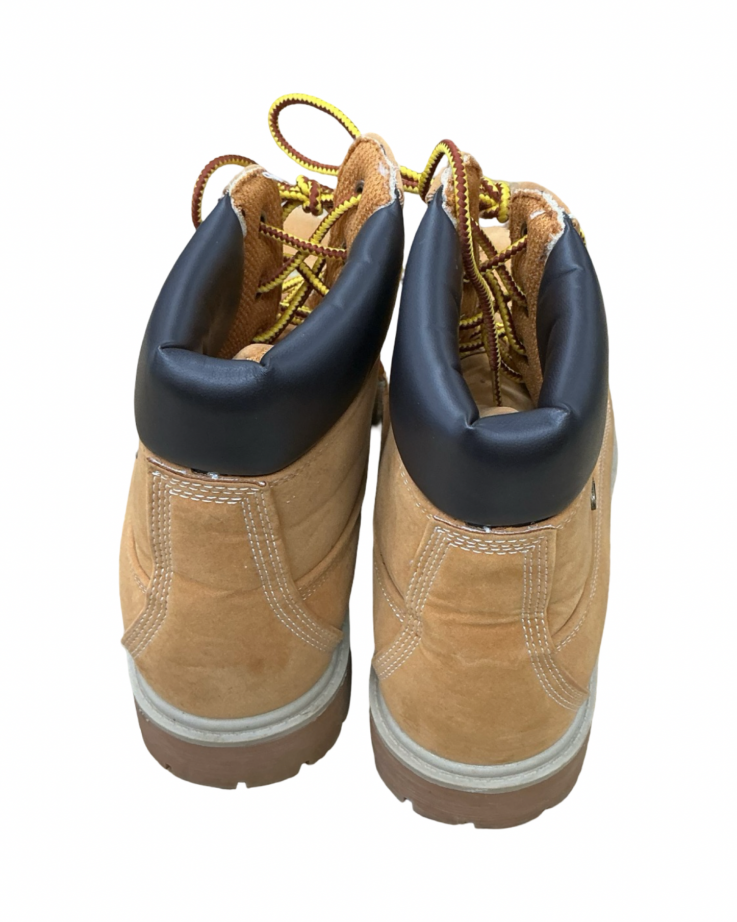 Boots Hiking By Clothes Mentor In Yellow, Size:11