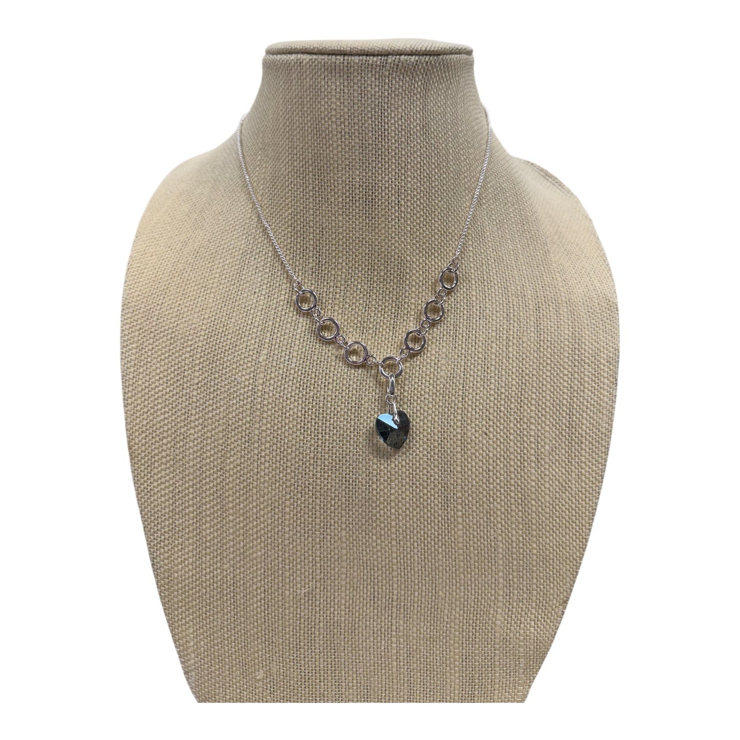 Necklace Pendant By Loft In Silver