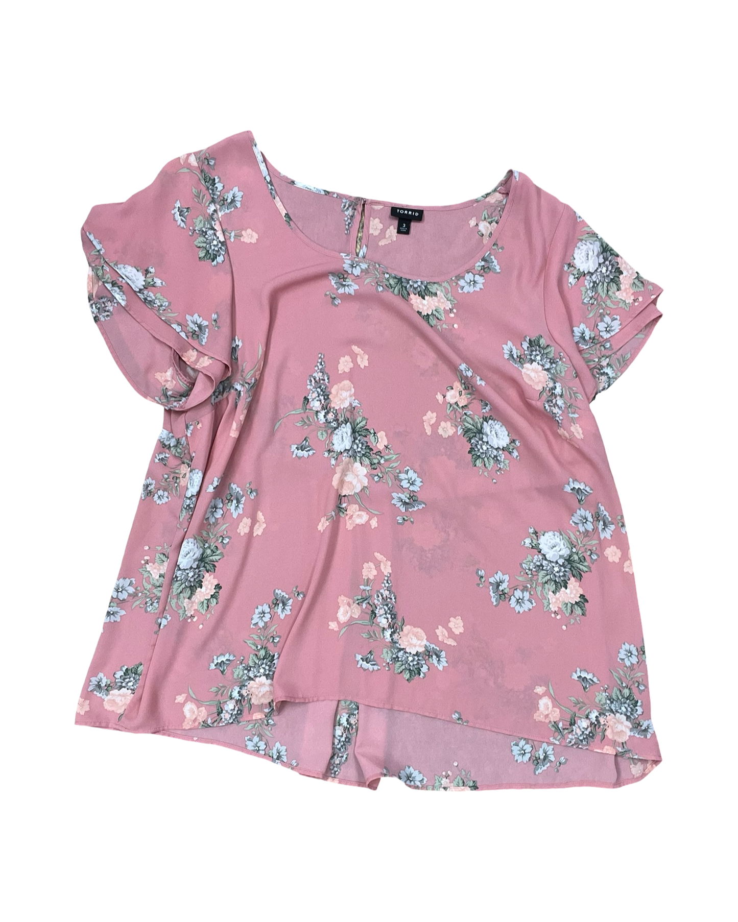 Top Ss By Torrid In Pink, Size:3X