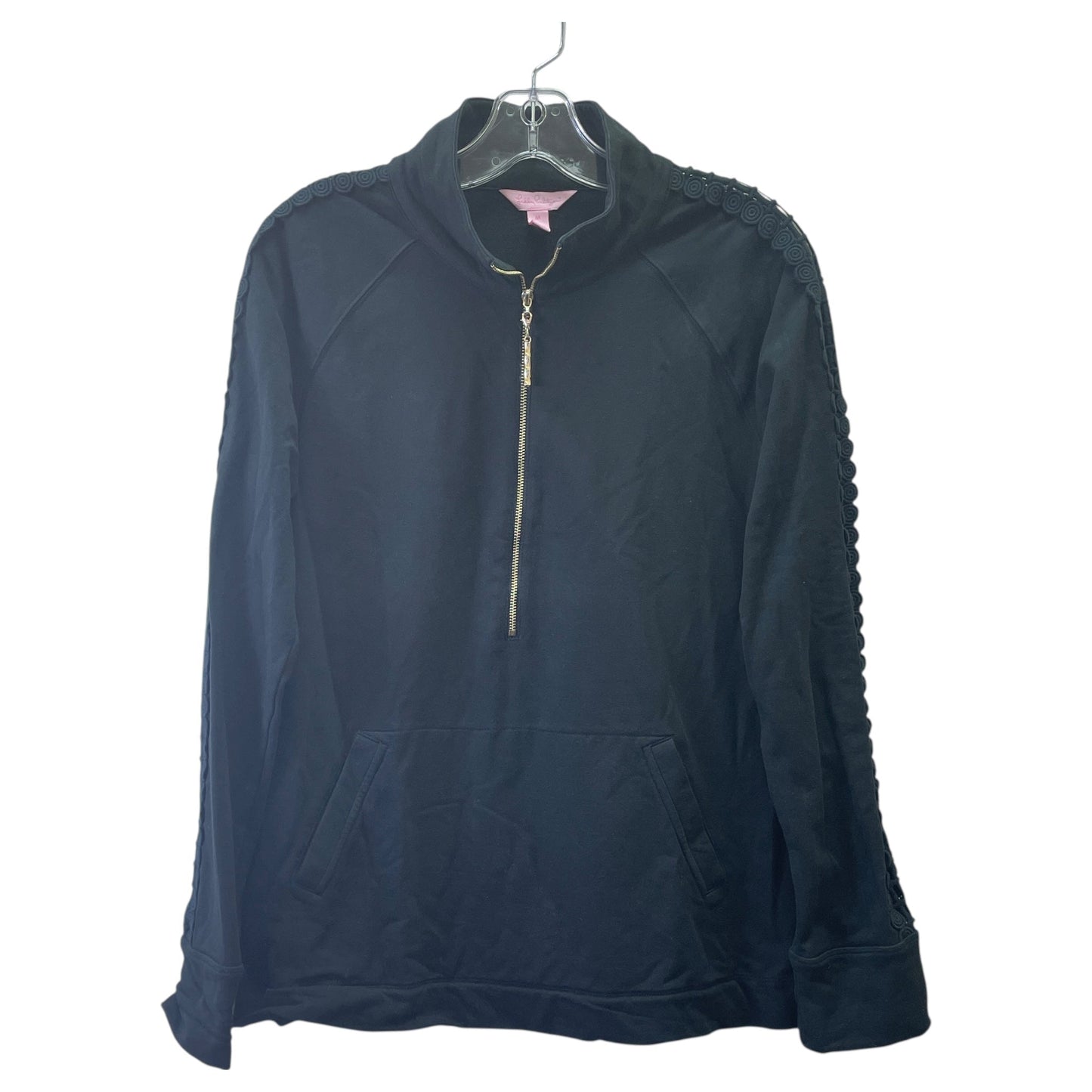 Sweatshirt Designer By Lilly Pulitzer In Black, Size:M