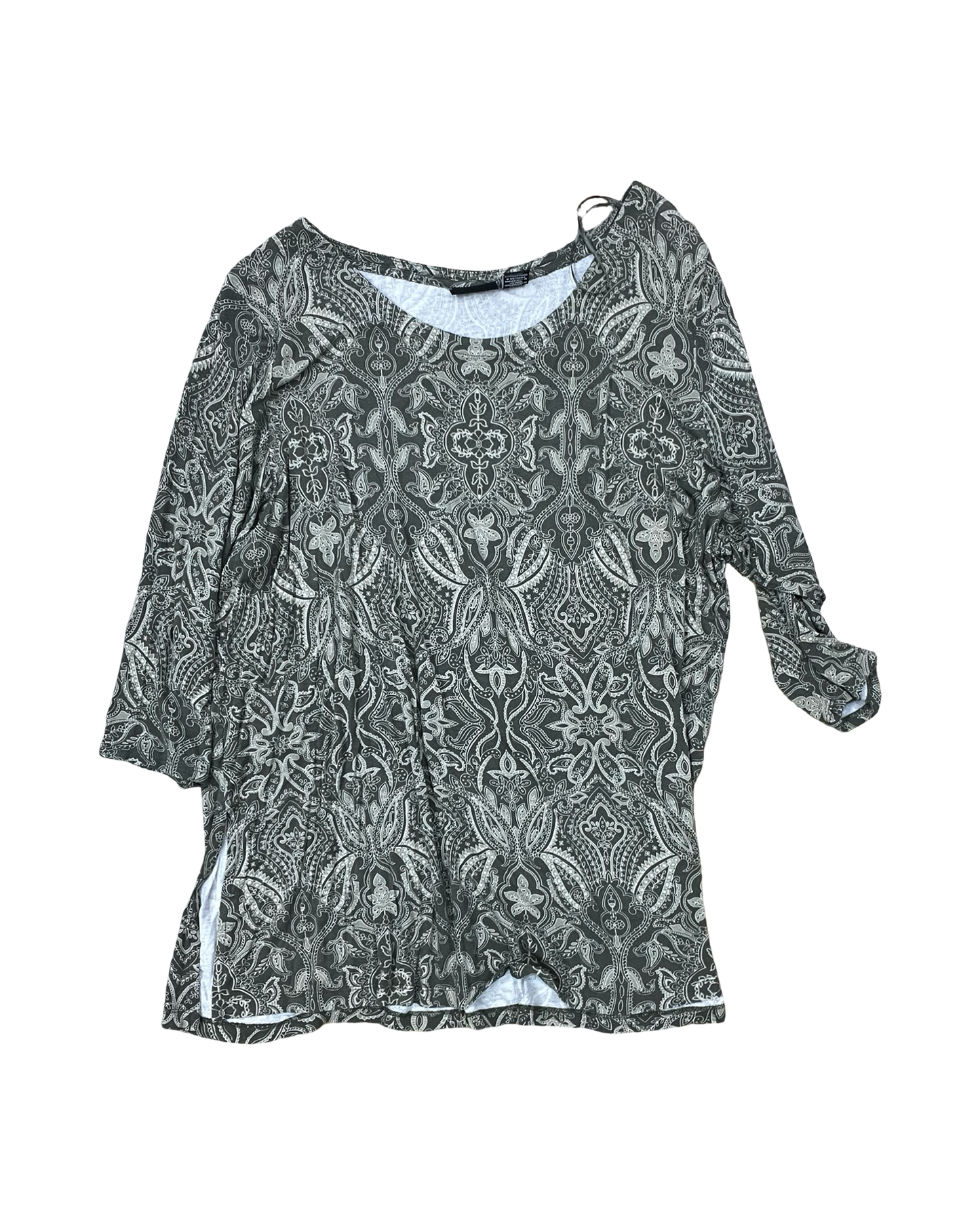Top Ss By Jones And Co In Green, Size:3X