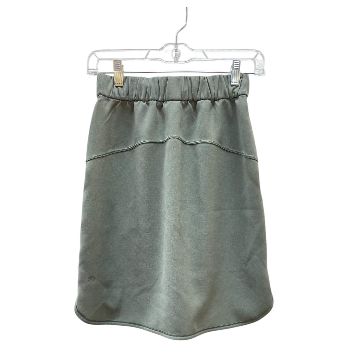 Athletic Skirt By Lululemon In Green, Size:4