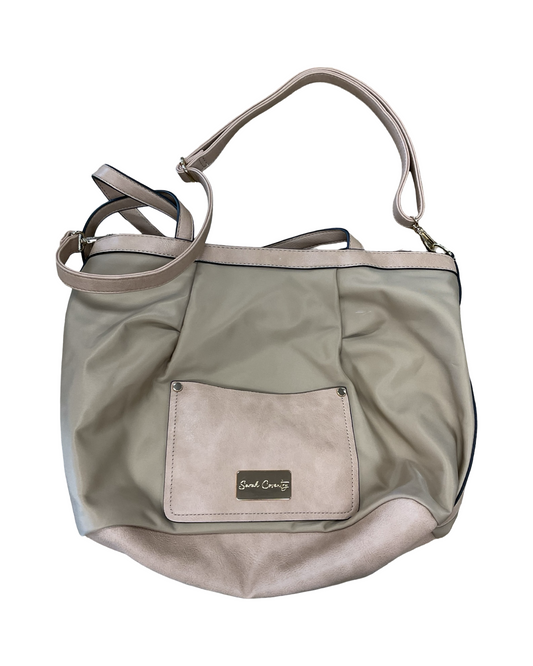 Handbag By Clothes Mentor In Tan, Size:Medium