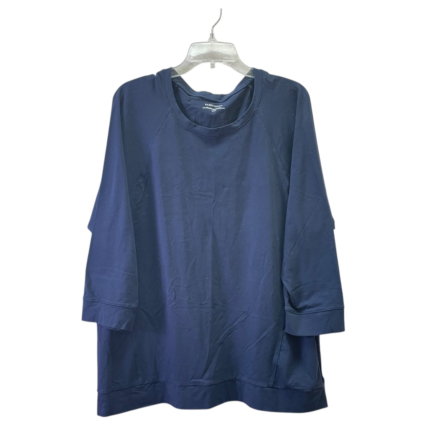 Top Ls By Eileen Fisher In Blue, Size:Xl