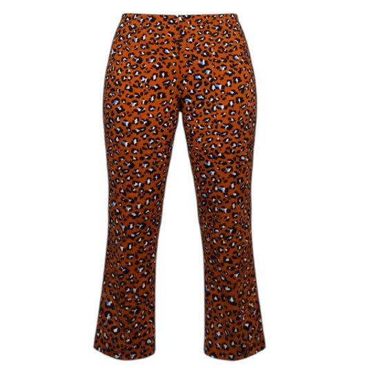 Margot Kick Flare Pants Dress By Maeve In Animal Print, Size: S