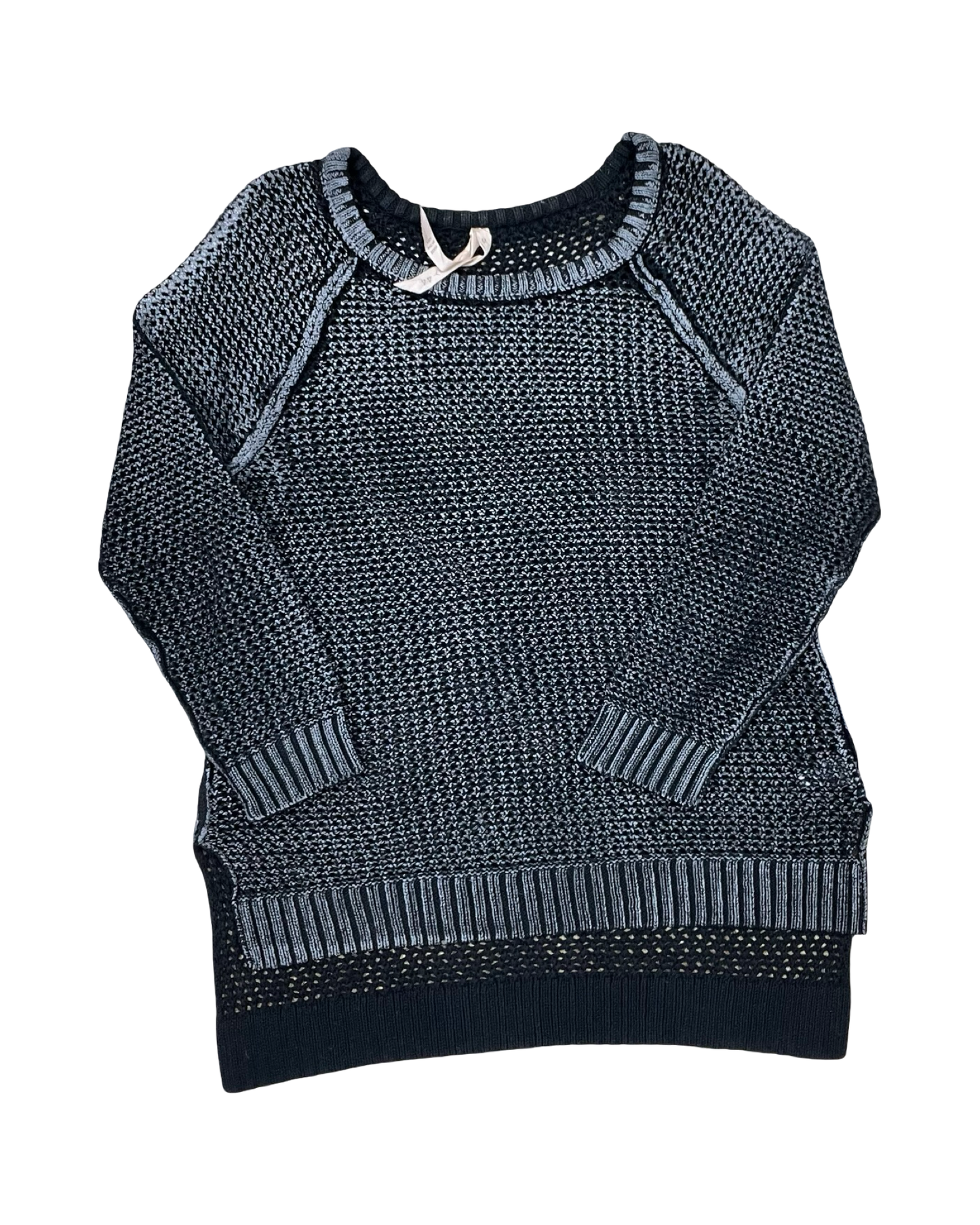 Sweater By Bailey 44 In Black & Grey, Size:M