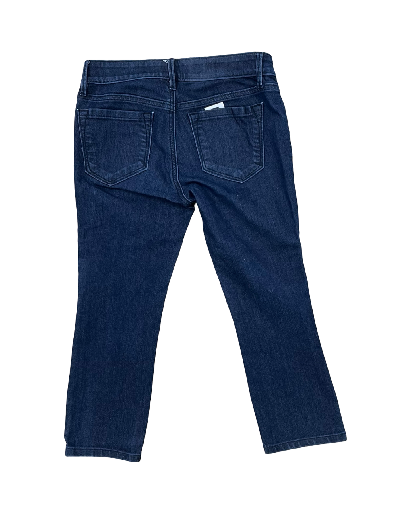 Jeans Cropped By Loft In Blue Denim, Size:2