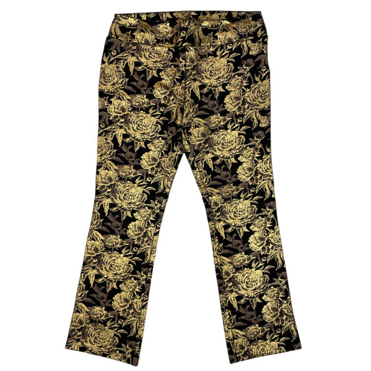 Pants Other By Soft Surroundings In Black & Gold, Size:L