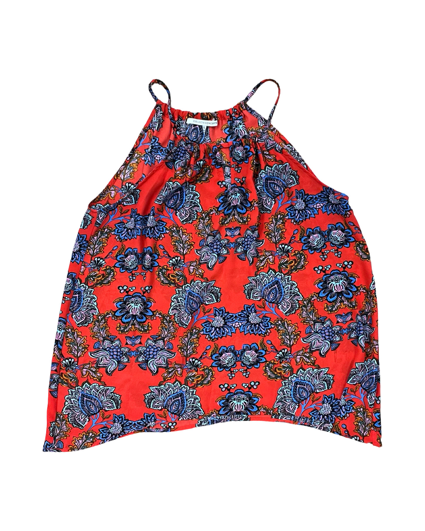 Top Sleeveless By Collective Concepts In Red, Size:Xl