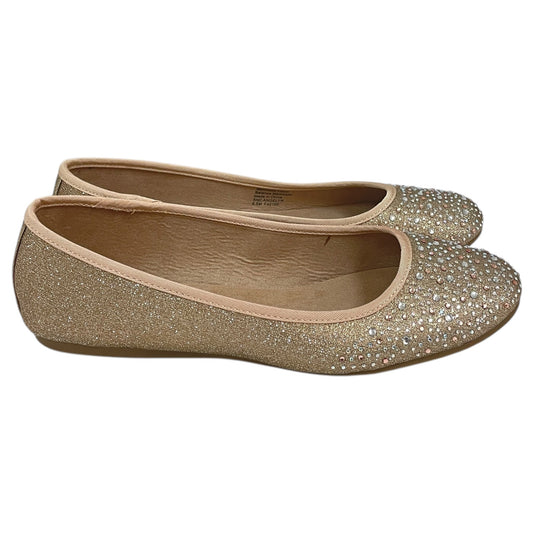 Shoes Flats By Style And Company In Gold, Size:8.5