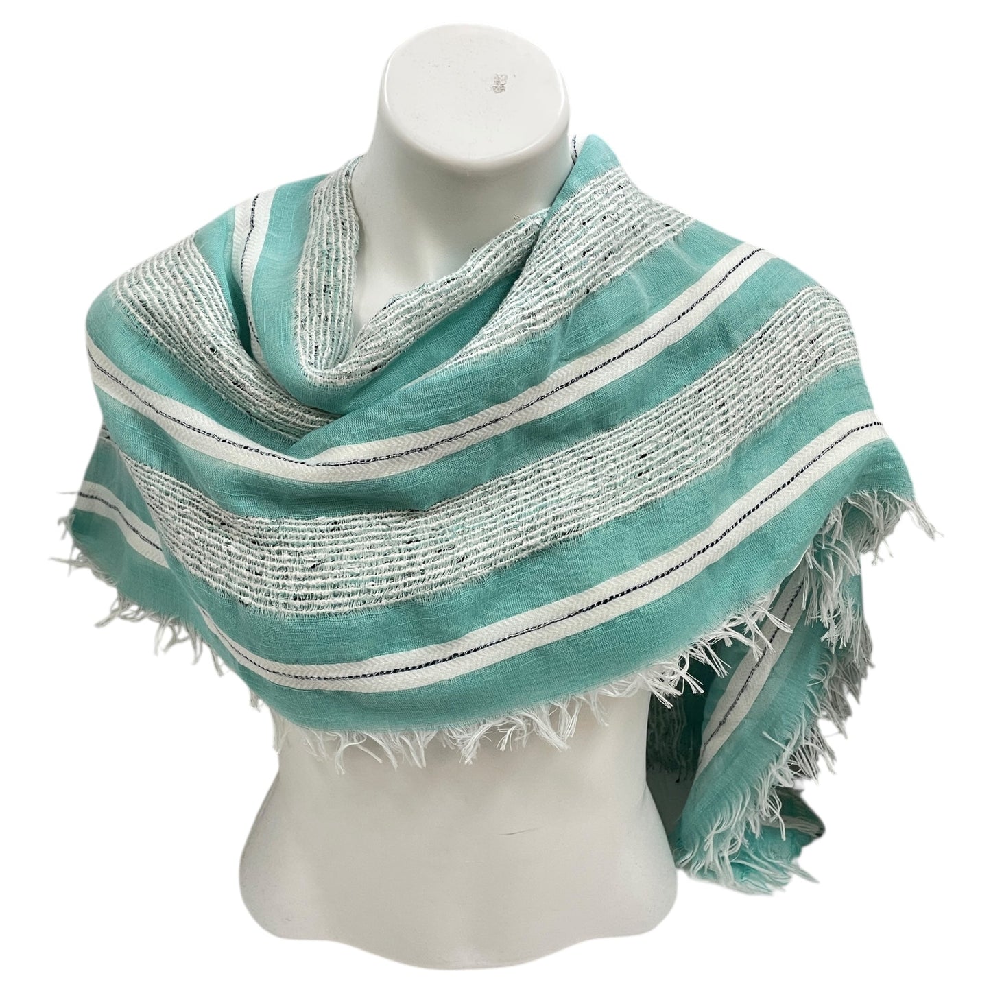 Scarf Long By Cme In Teal