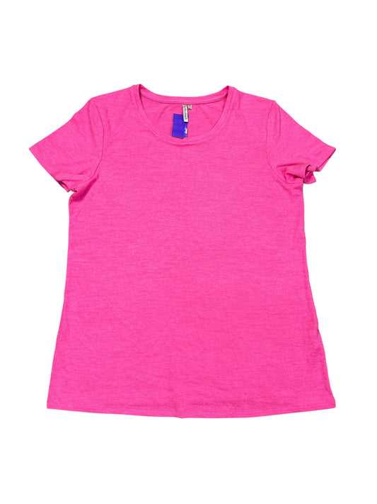 Top Ss Basic By Banana Republic In Pink, Size:Xl