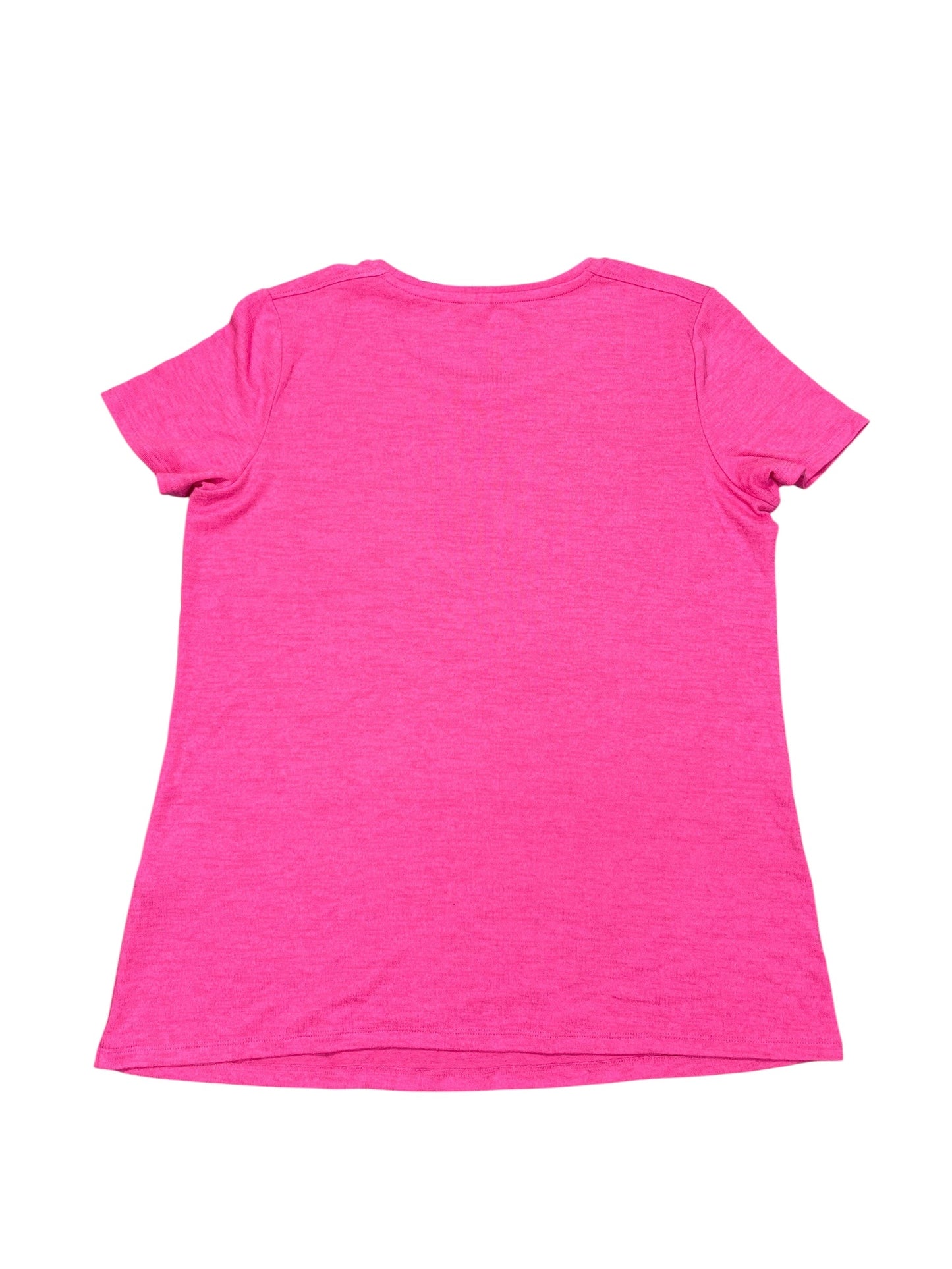 Top Ss Basic By Banana Republic In Pink, Size:Xl