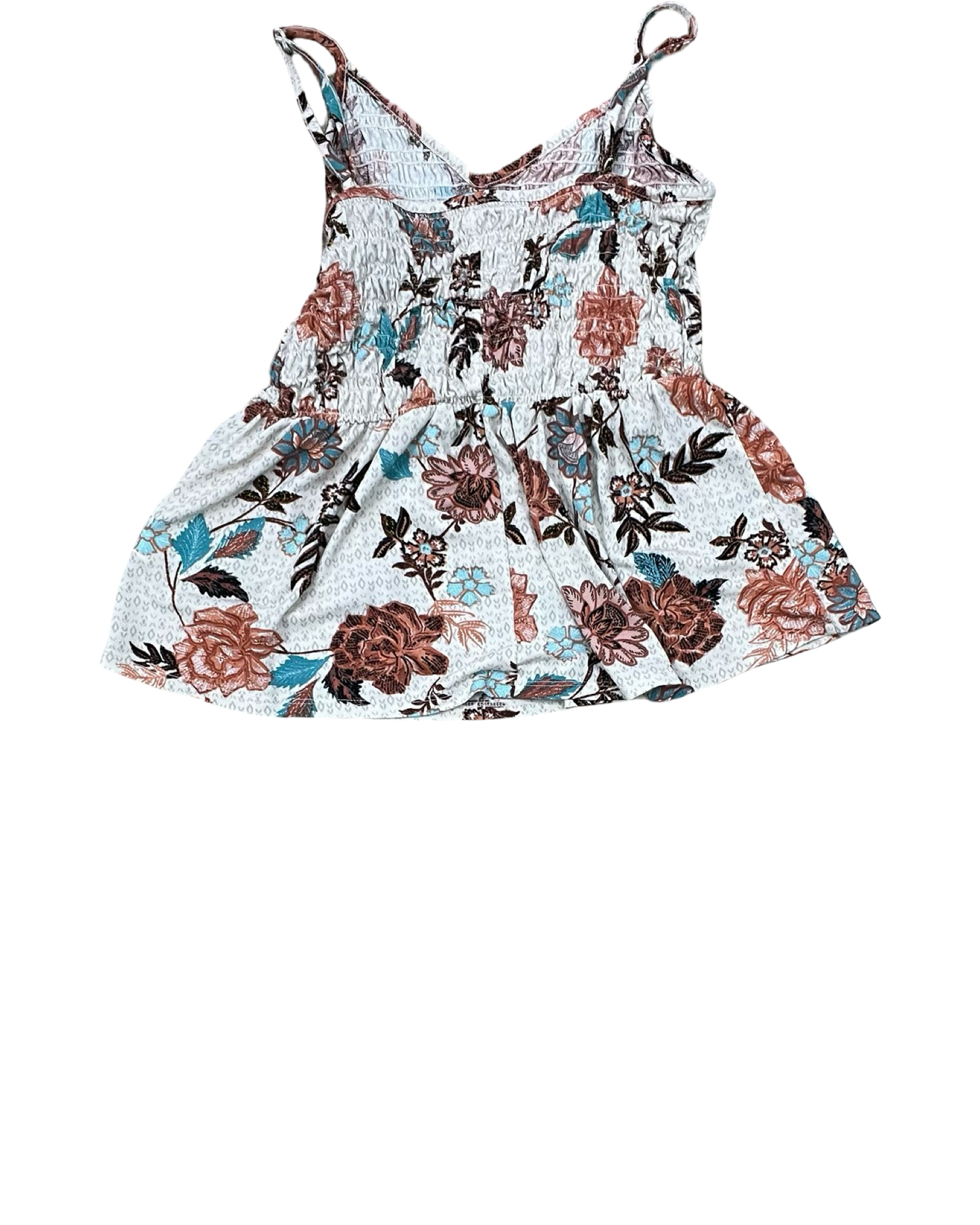 Top Sleeveless By Maurices In Floral Print, Size:M