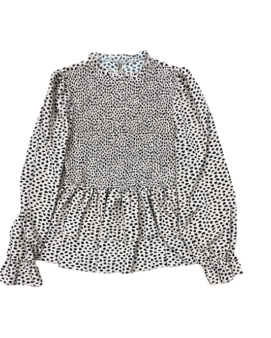 Top Ls By Clothes Mentor In Black & Pink, Size:Xl
