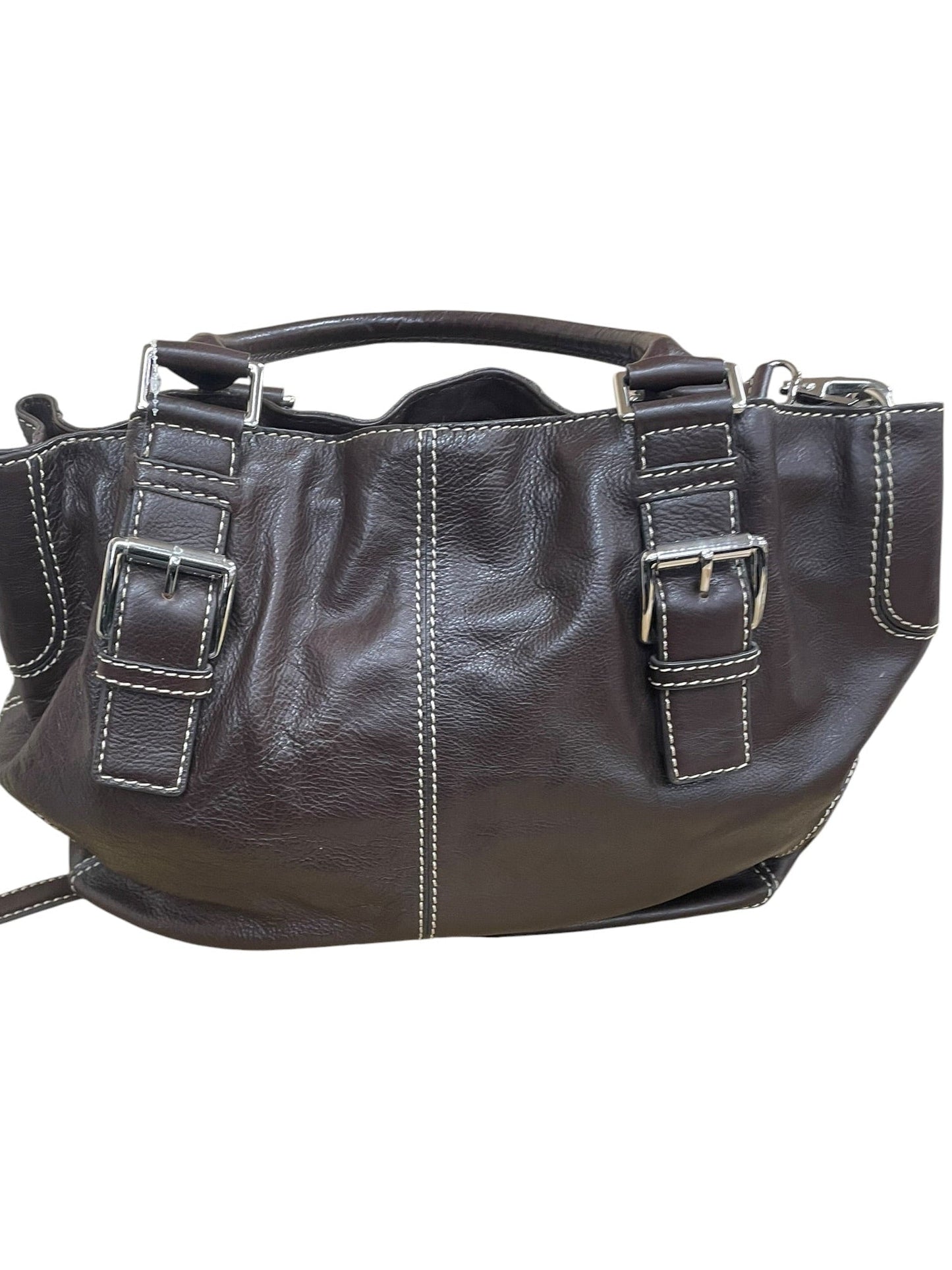 Handbag Designer By Michael Kors In Brown, Size:Medium
