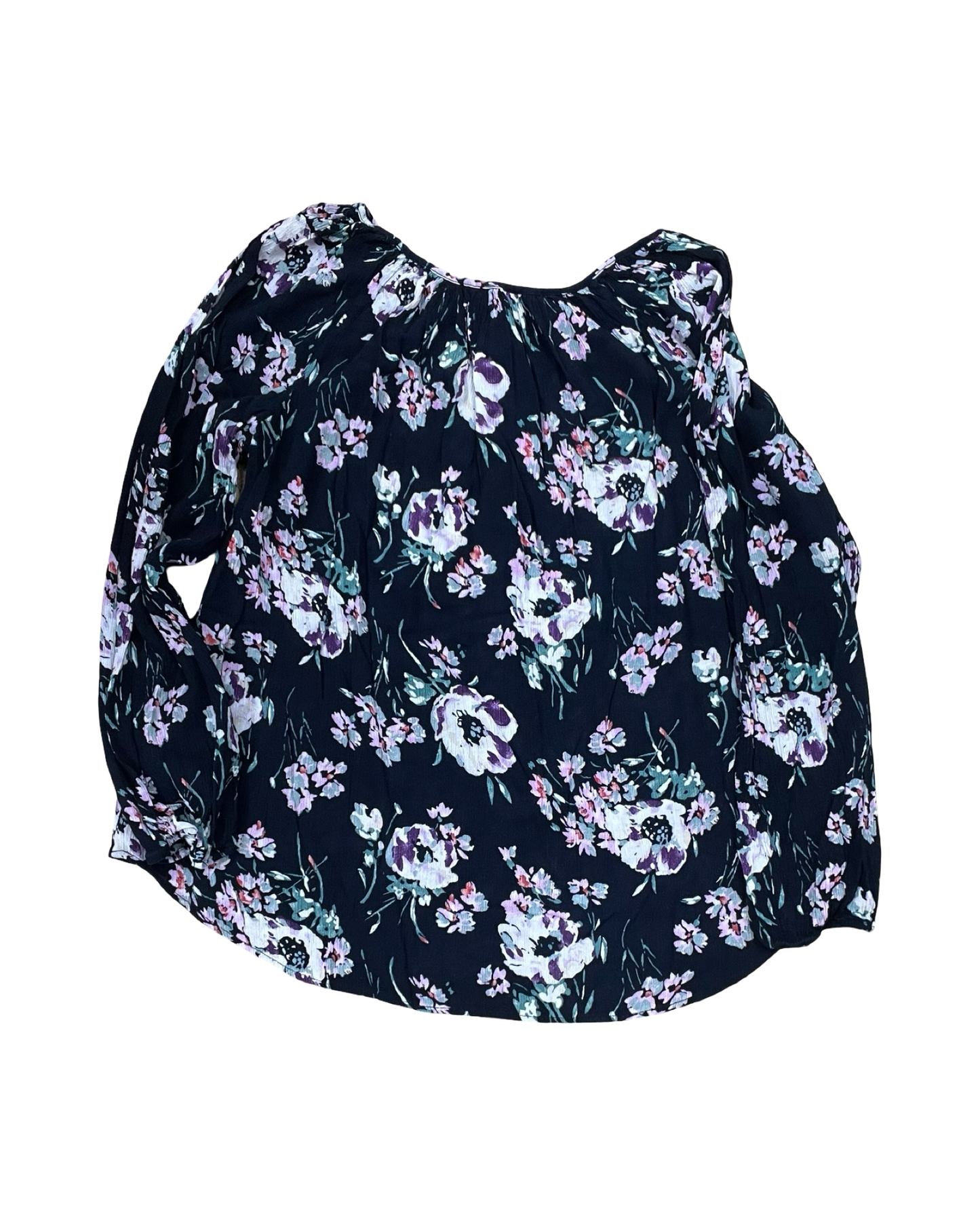 Top Ls By Chaps In Navy, Size:M