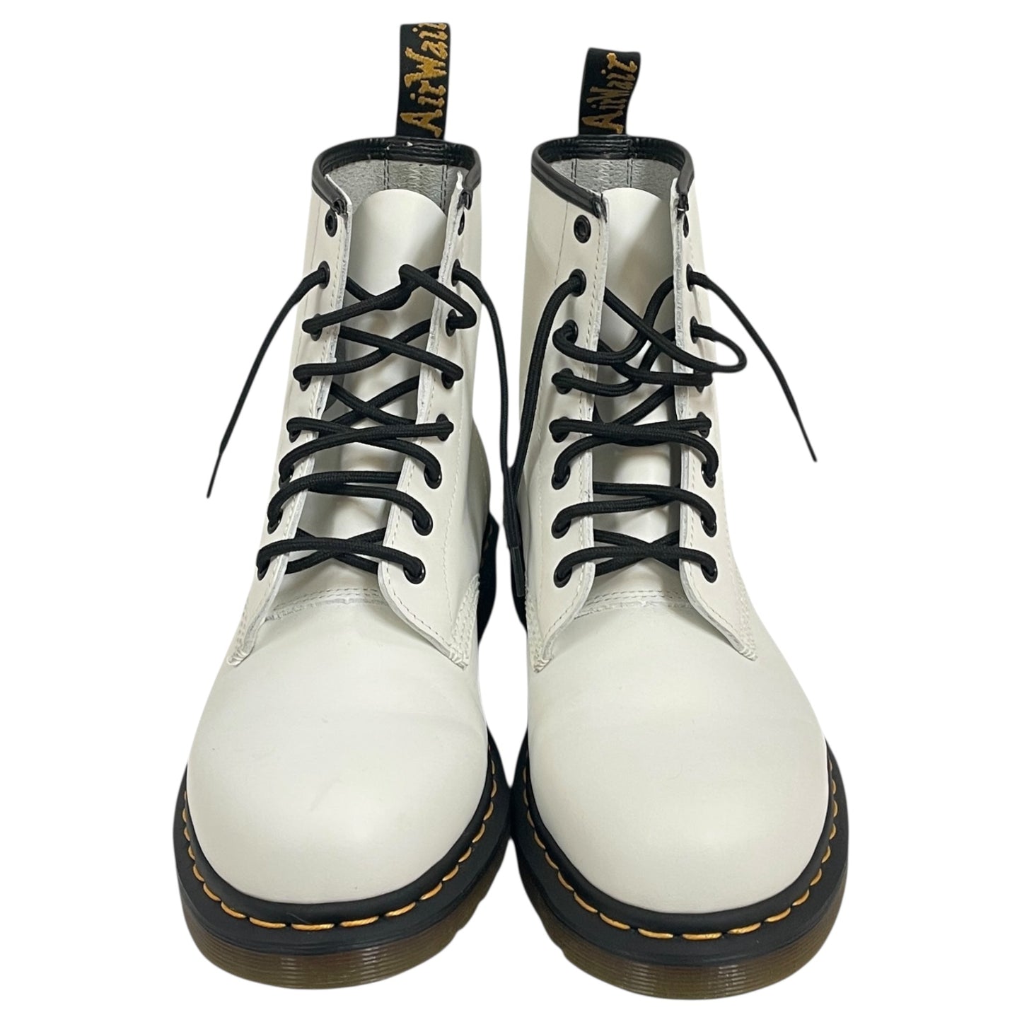 Boots Ankle Flats By Dr Martens In White, Size: 11
