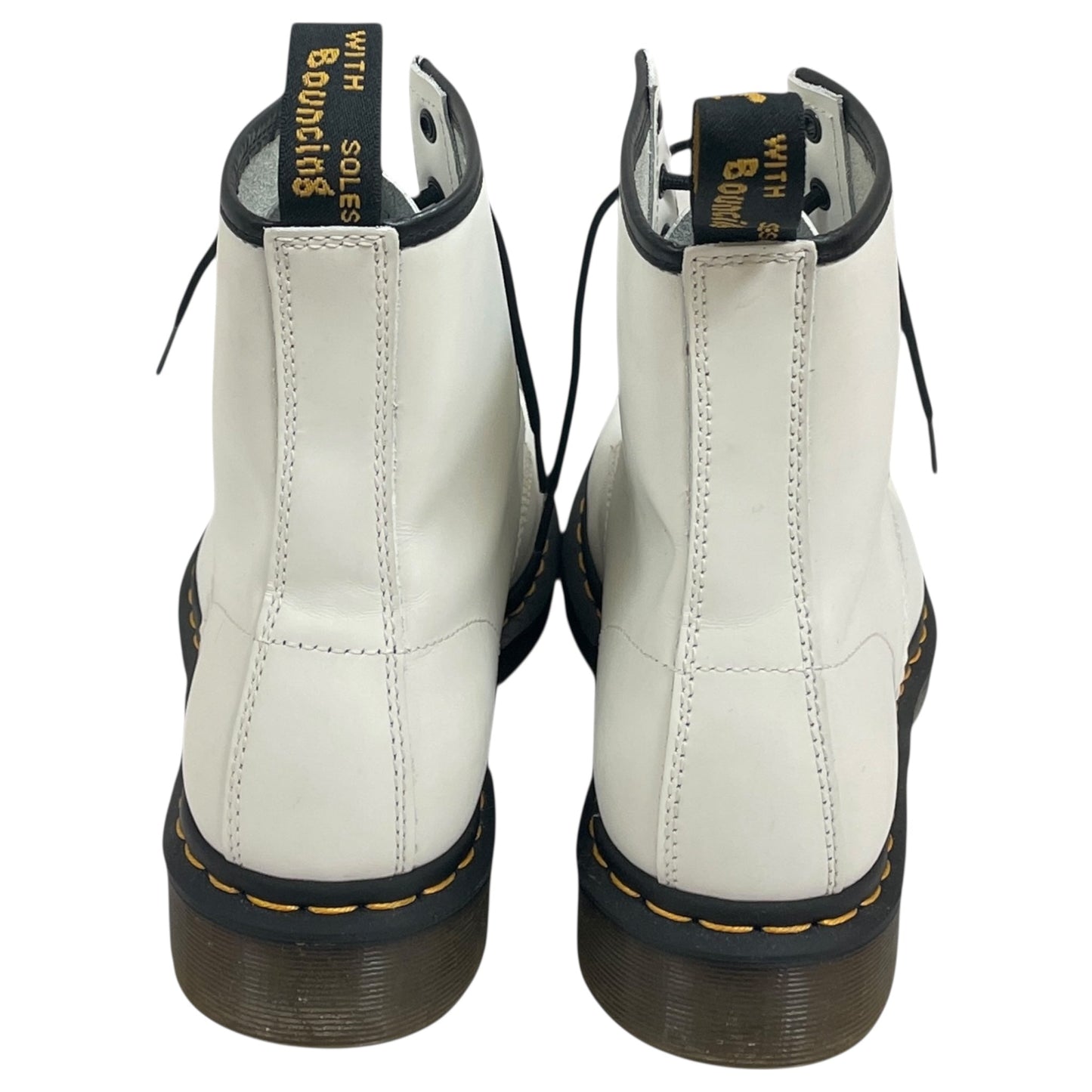 Boots Ankle Flats By Dr Martens In White, Size: 11