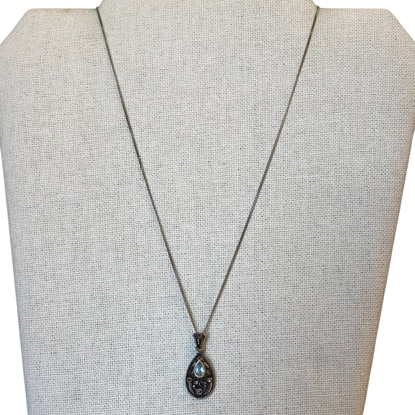 Necklace Sterling Silver In Silver