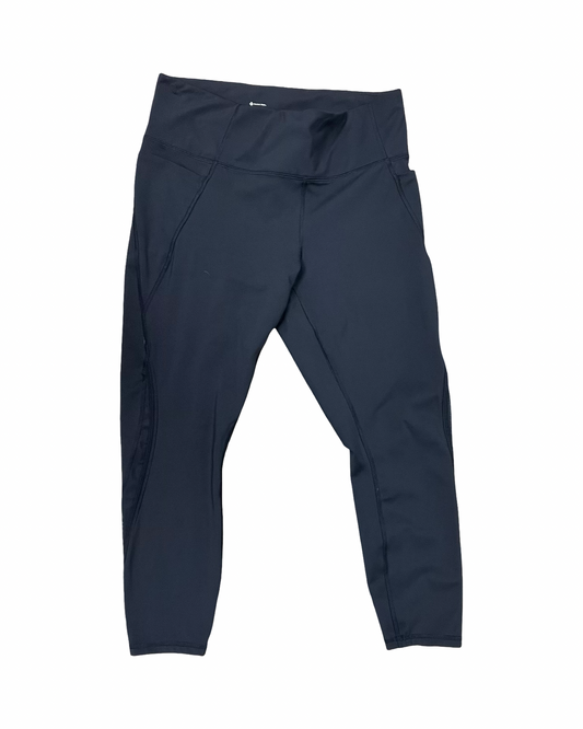 Athletic Leggings By Members Mark In Black, Size:1X