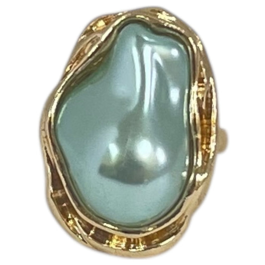 Ring Statement By Cme In Gold, Size:8