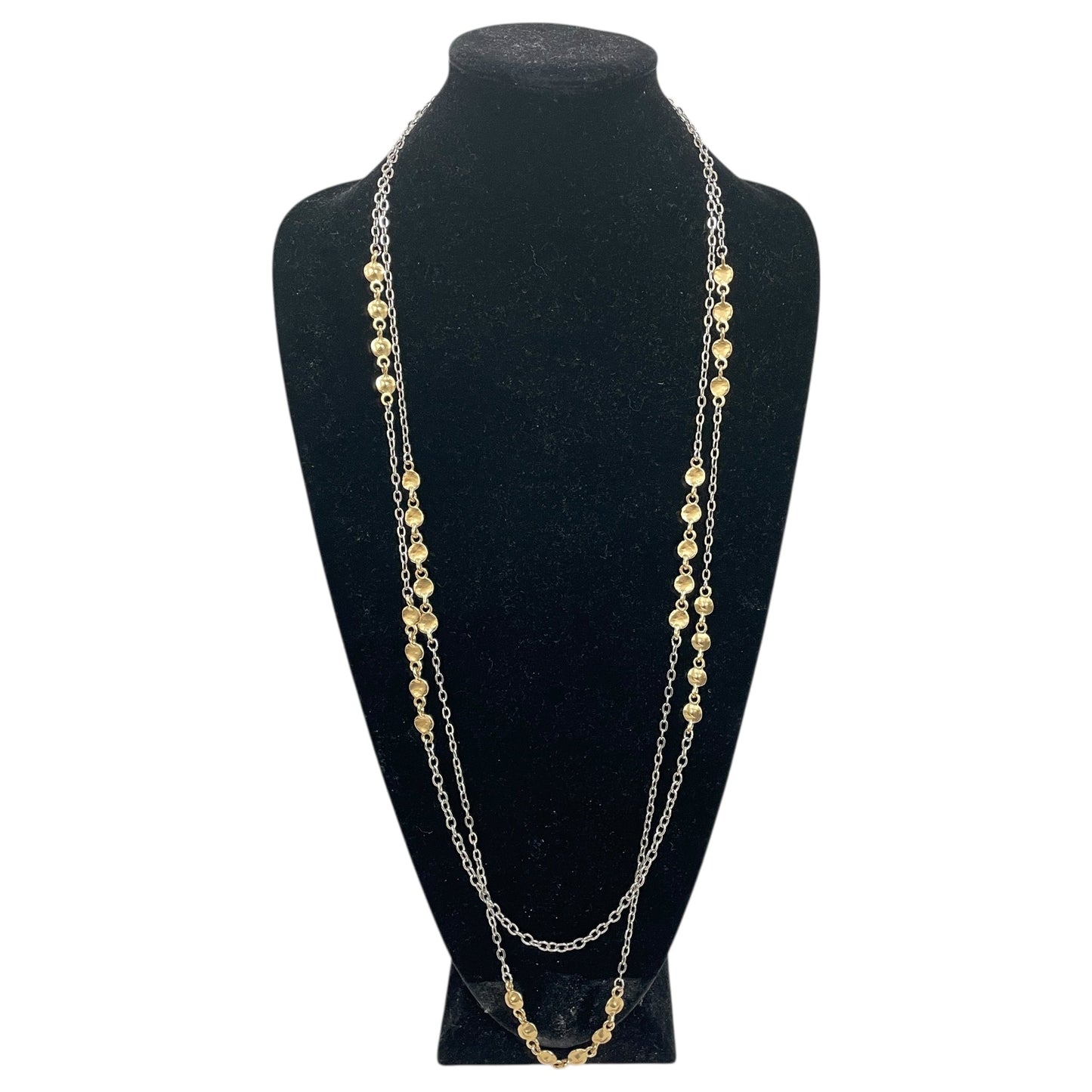 Necklace Chain By Lane Bryant In Gold & Silver
