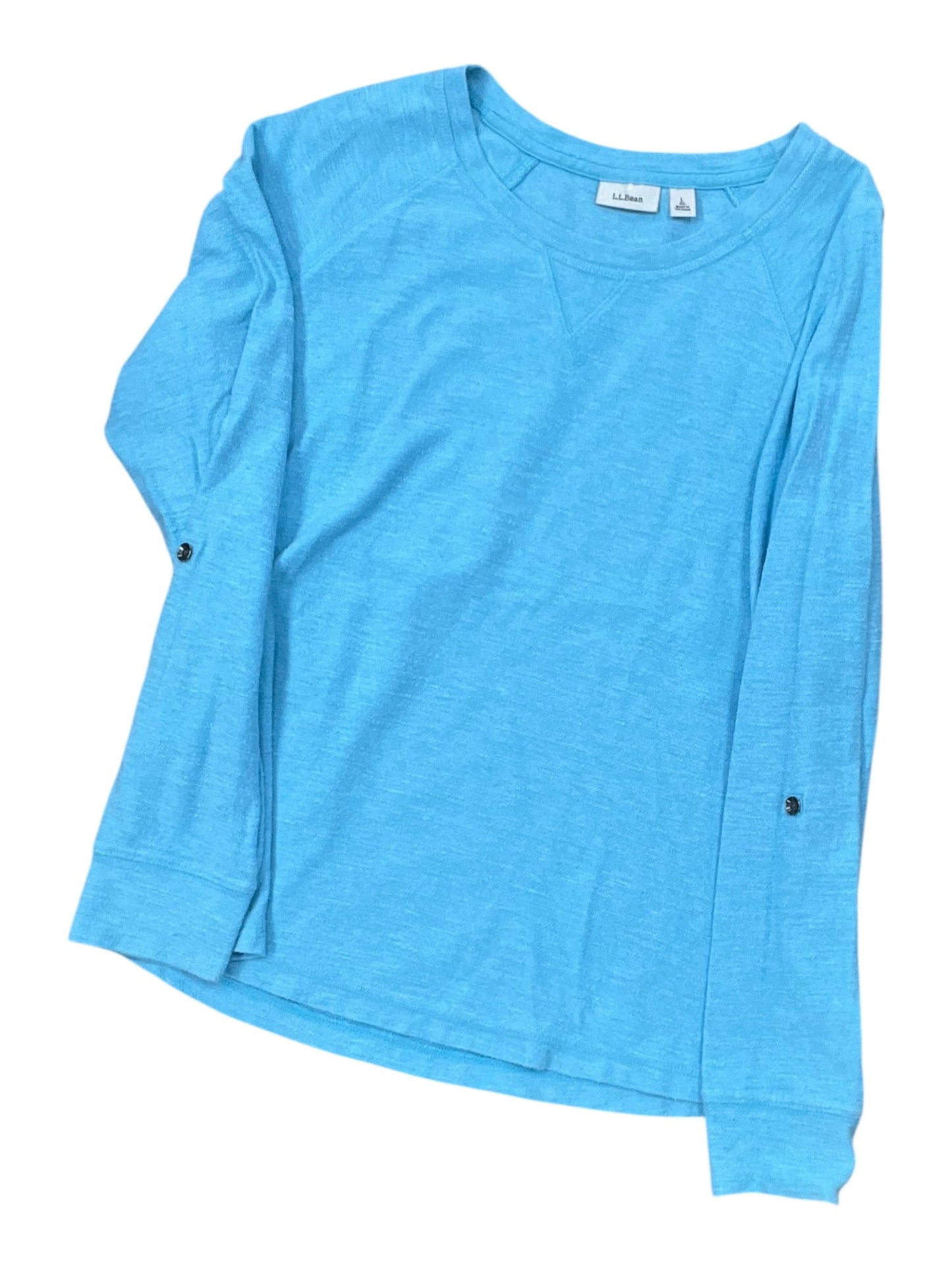 Top Ls By L.L. Bean In Blue, Size:L
