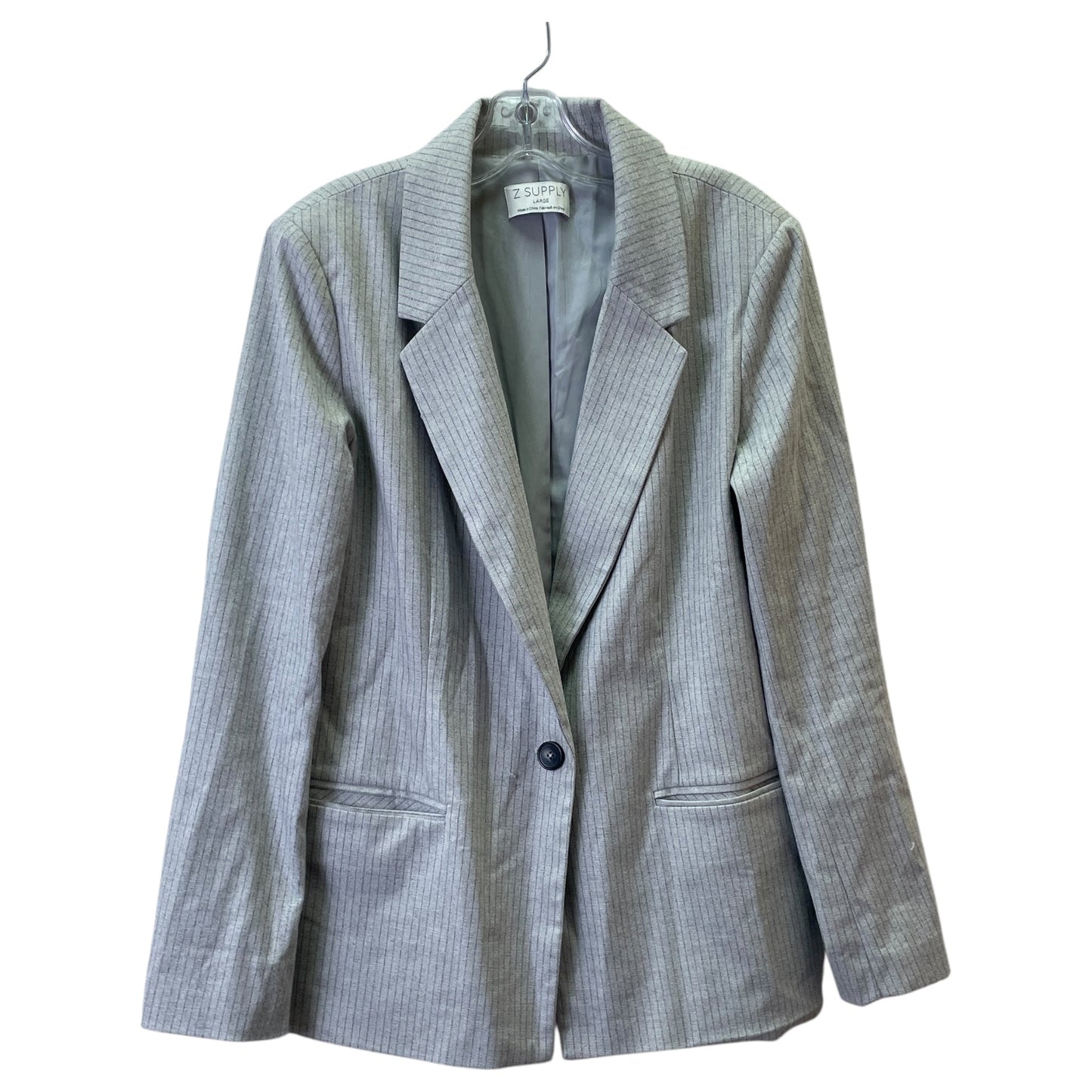 Blazer By Z Supply In Grey, Size:L