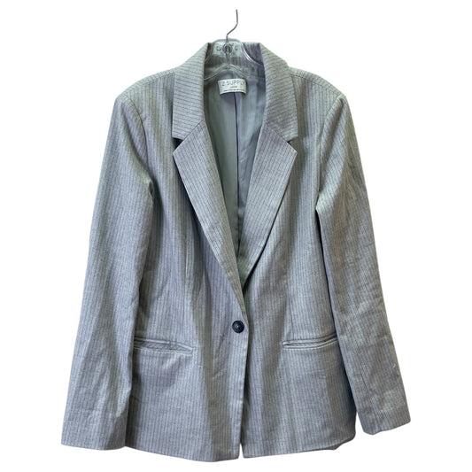 Blazer By Z Supply In Grey, Size:L