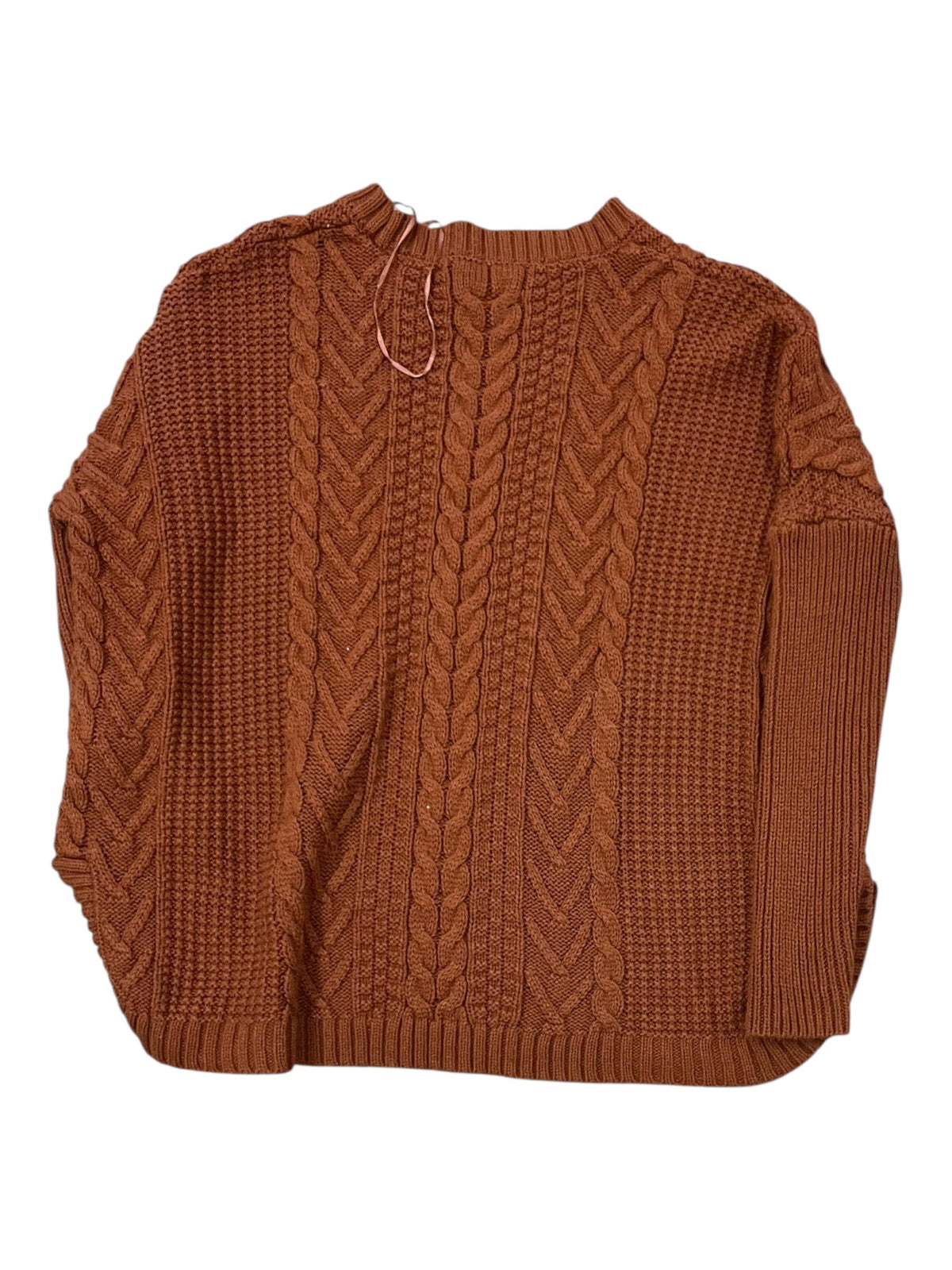 Sweater By Natural Reflections In Orange, Size:S