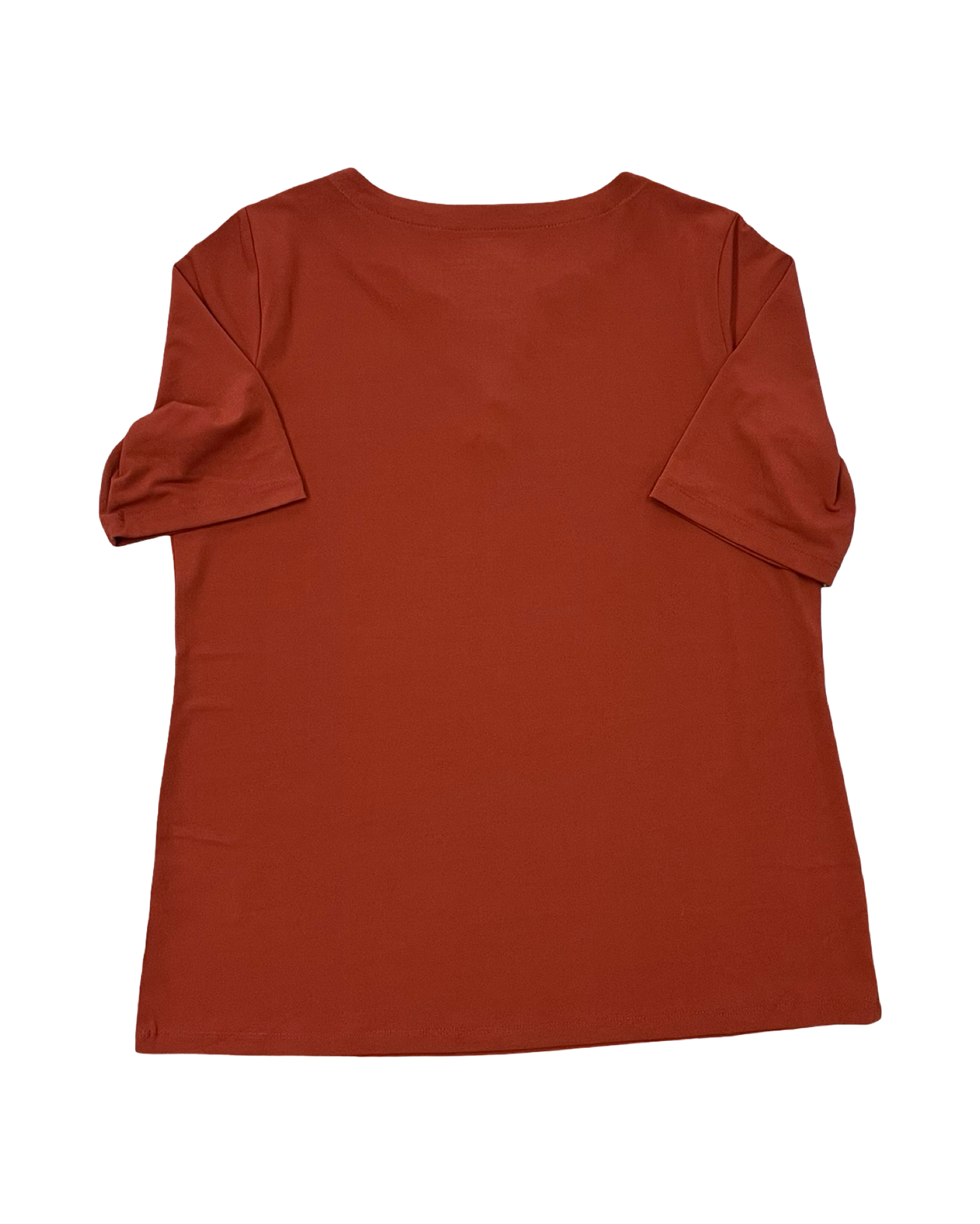 Top Ss By Susan Graver In Orange, Size:M