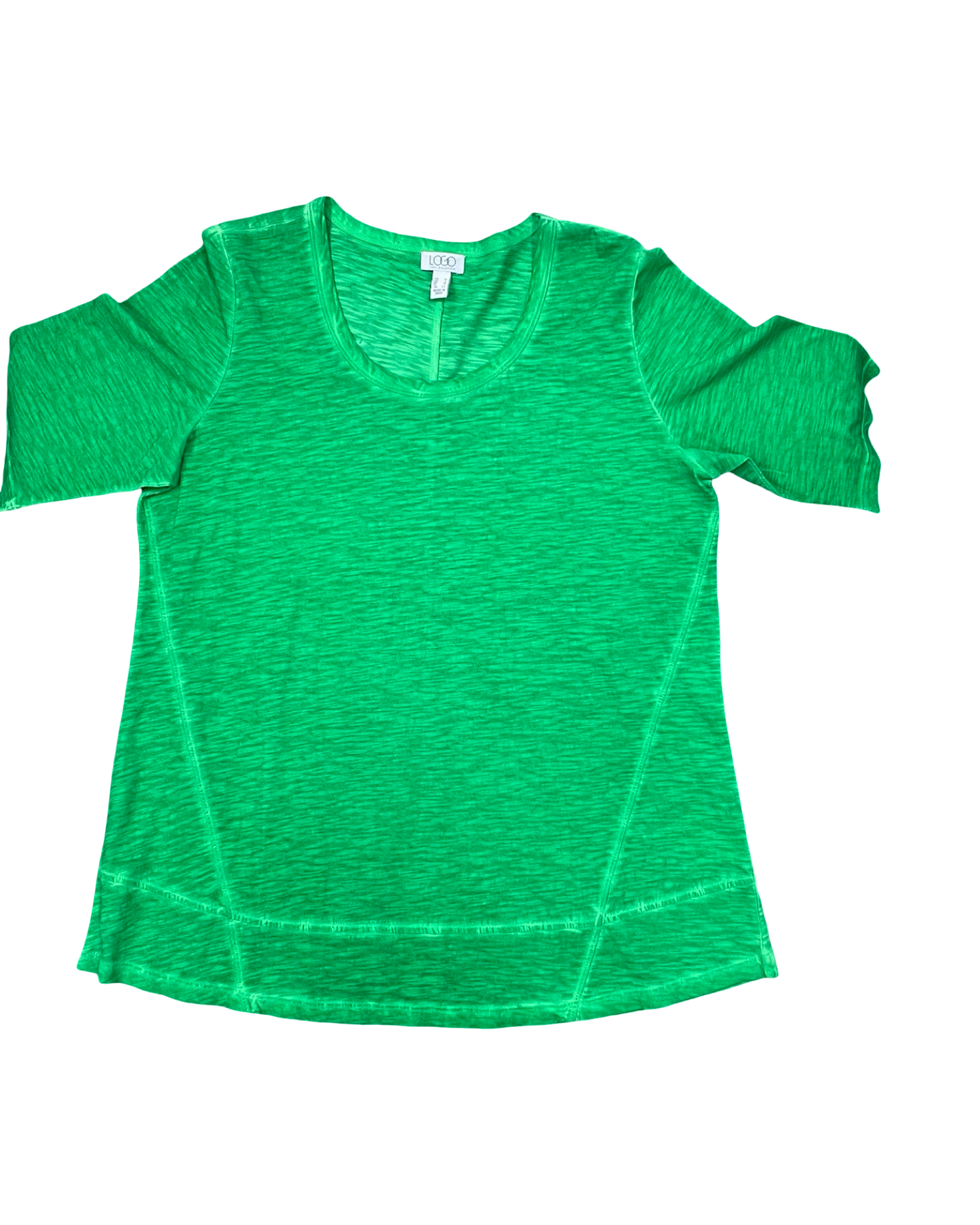 Top Ss By Logo In Green, Size:M