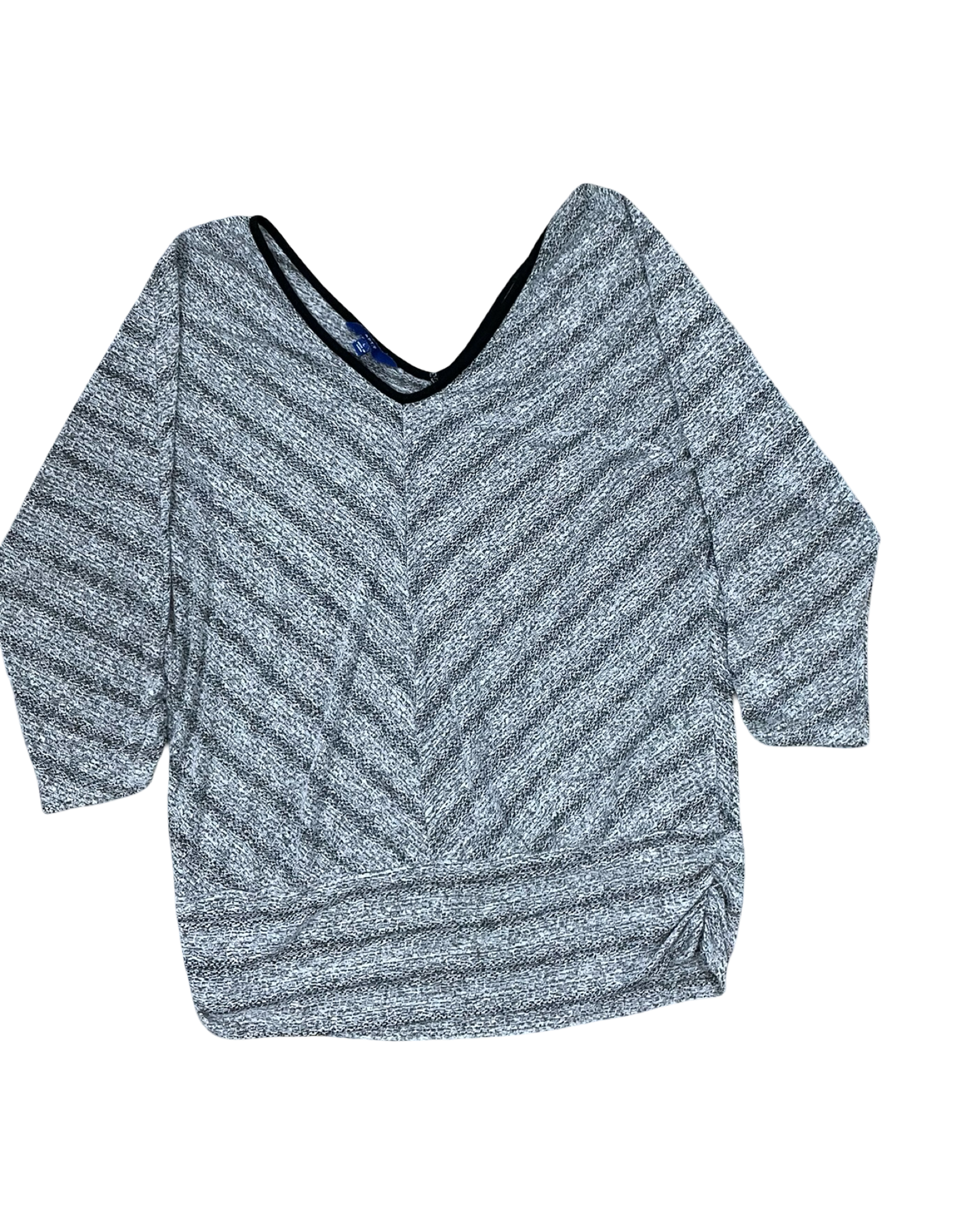 Top Ls By Apt 9 In Grey, Size:L