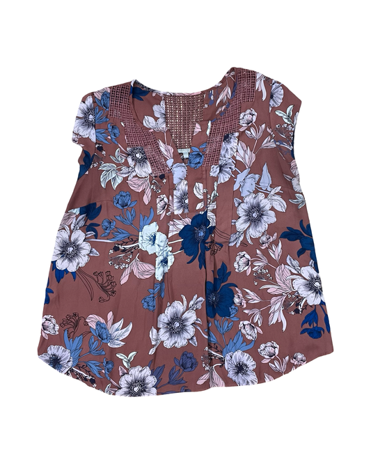 Top Ss By Daniel Rainn In Brown, Size:2X
