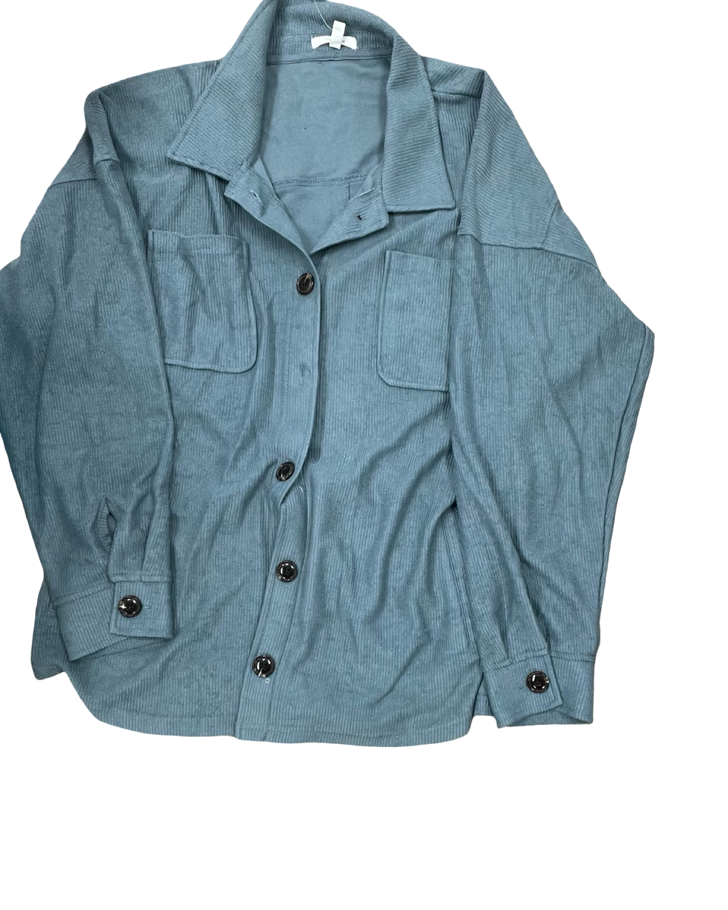 Jacket Shirt By Maurices In Green, Size:1X
