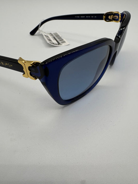 Sunglasses Designer By Tory Burch In Blue