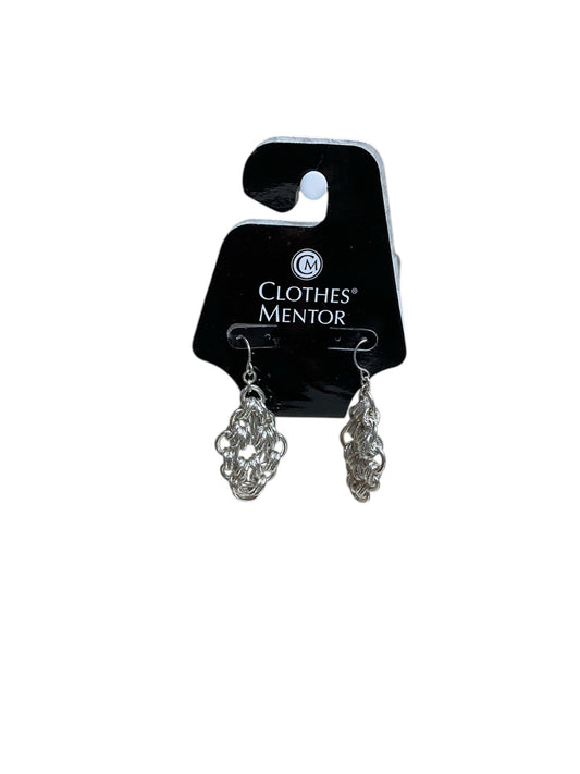 Earrings Dangle/Drop By Clothes Mentor In Silver