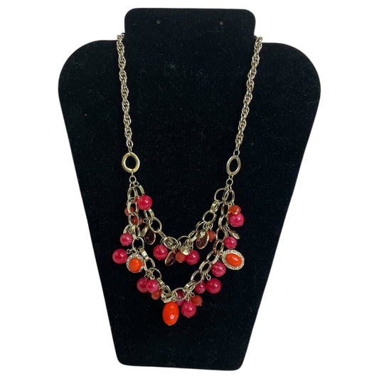 NECKLACE STATEMENT by ANN TAYLOR In PINK