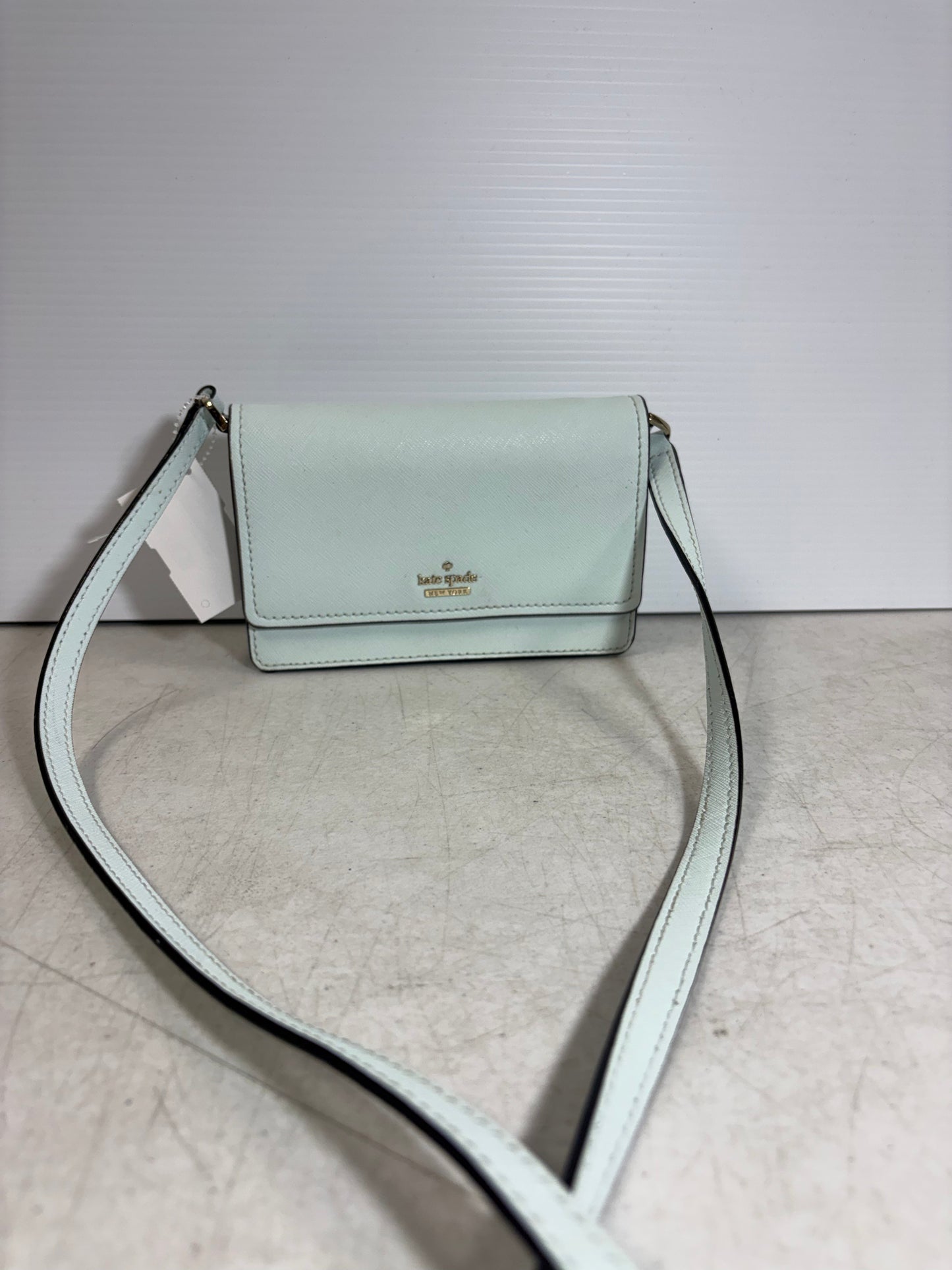 Crossbody Designer By Kate Spade In Blue, Size:Small