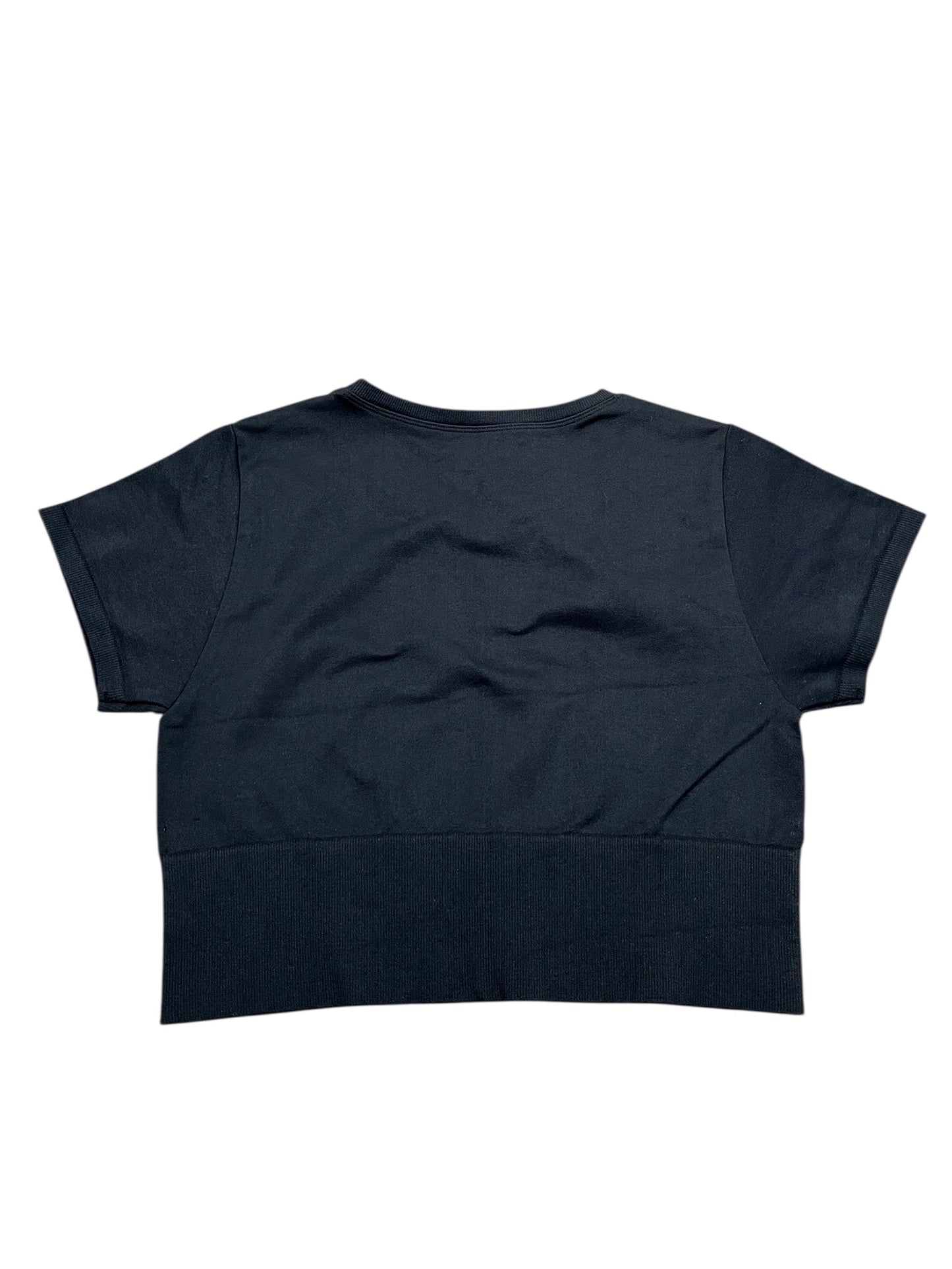 Athletic Top Ss By Aerie In Black, Size:L