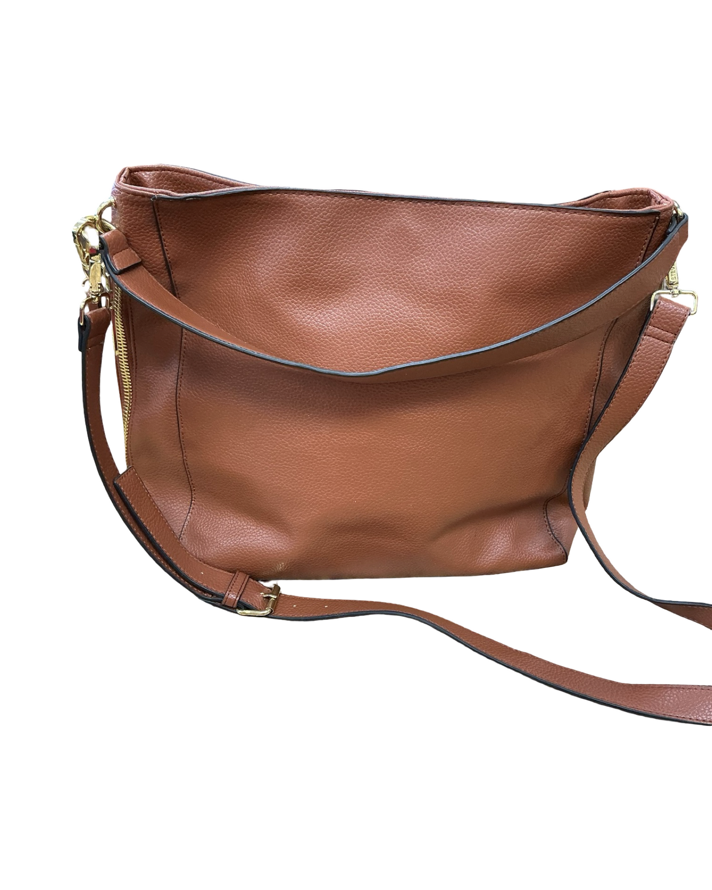Handbag By Steve Madden In Brown, Size:Large