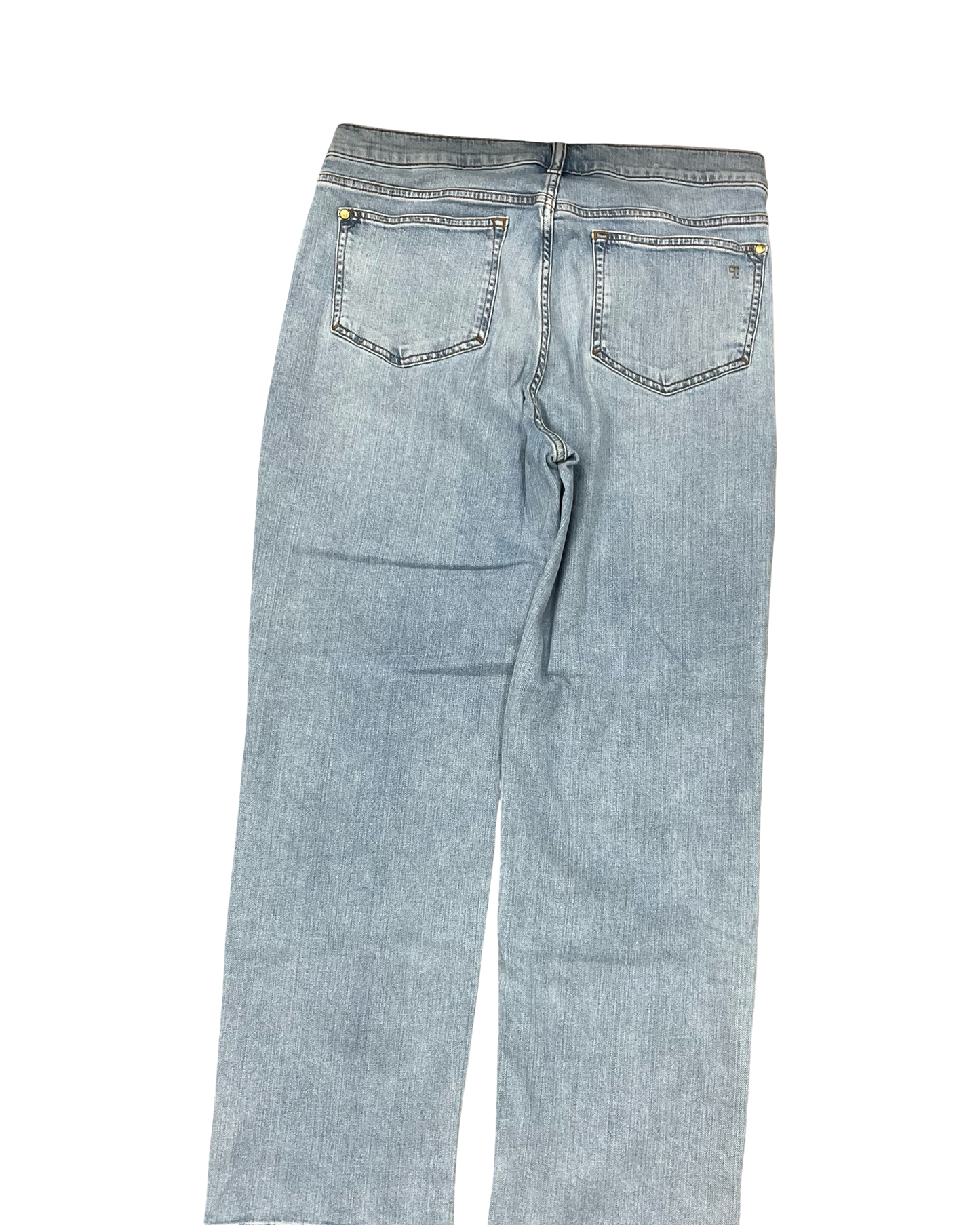 Jeans Straight By Pilcro In Blue Denim, Size:12