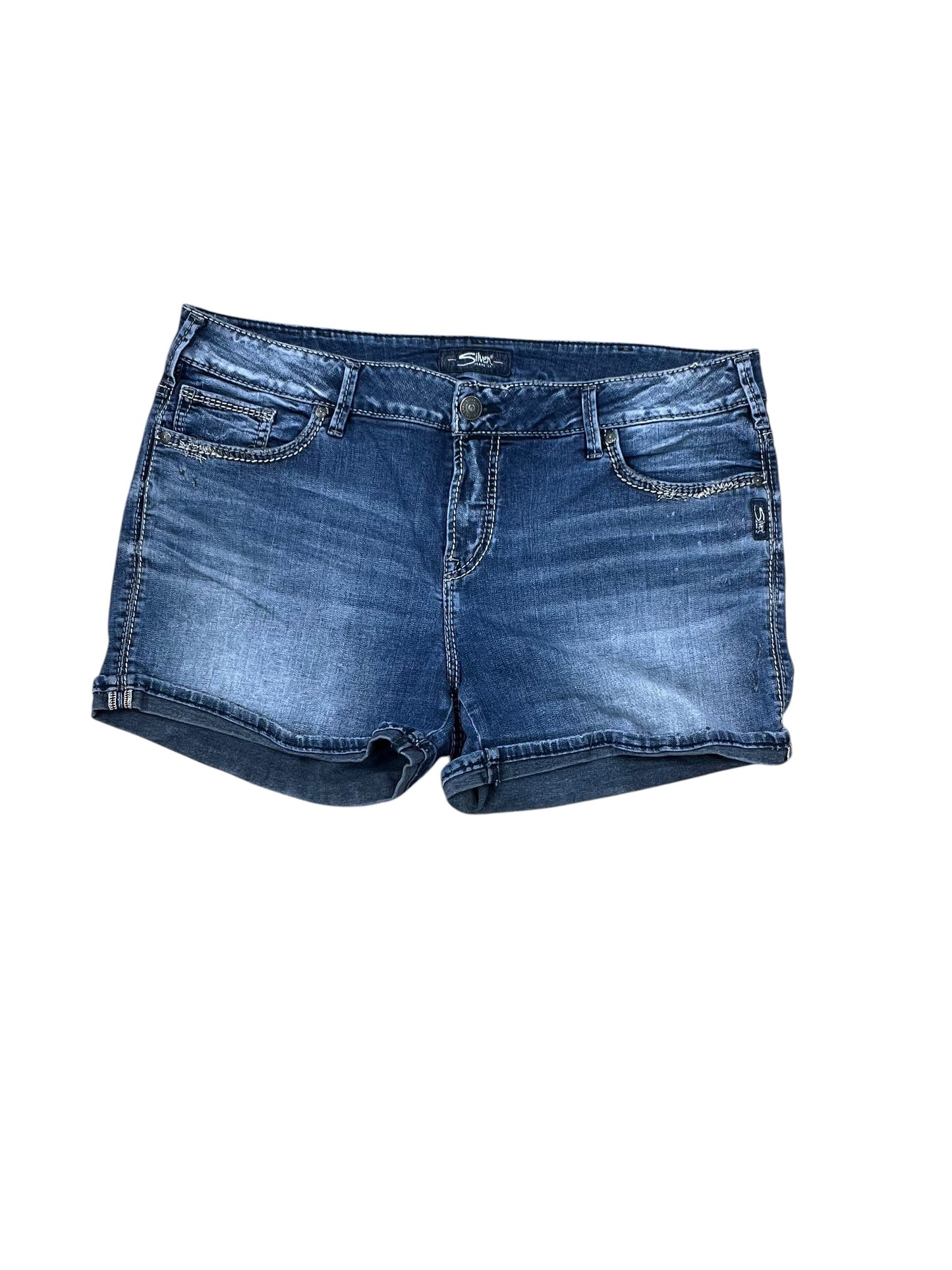 Shorts By Torrid In Blue Denim, Size:12