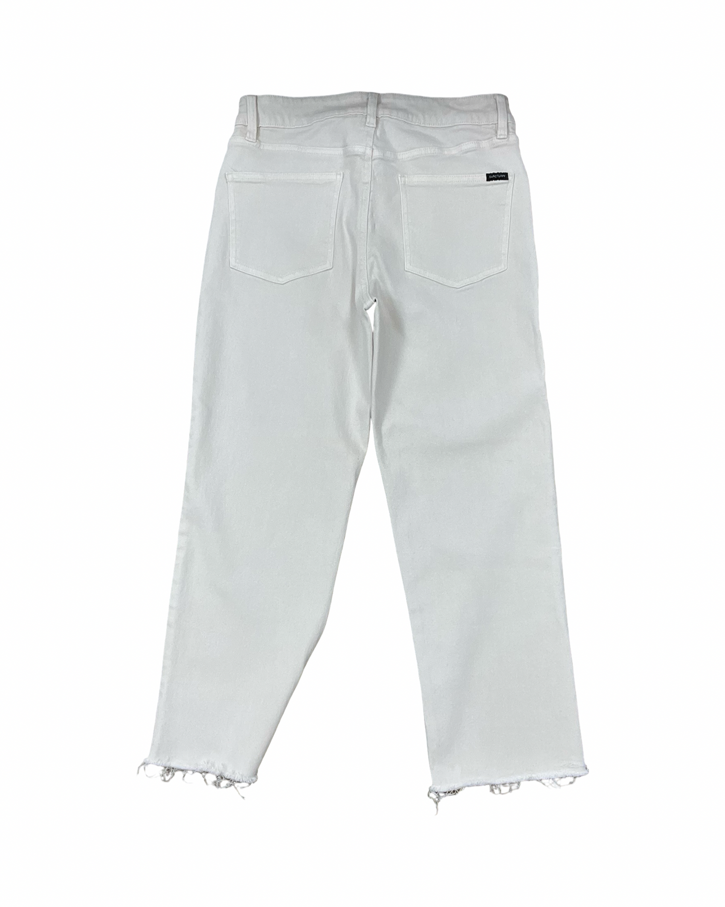 Jeans Straight By Sanctuary In Cream Denim, Size:10
